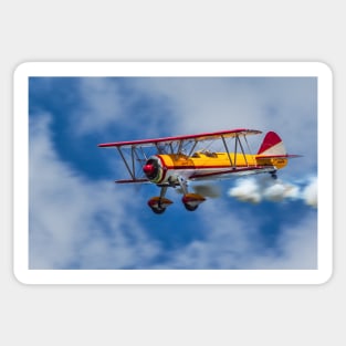 Stearman Biplane Sticker